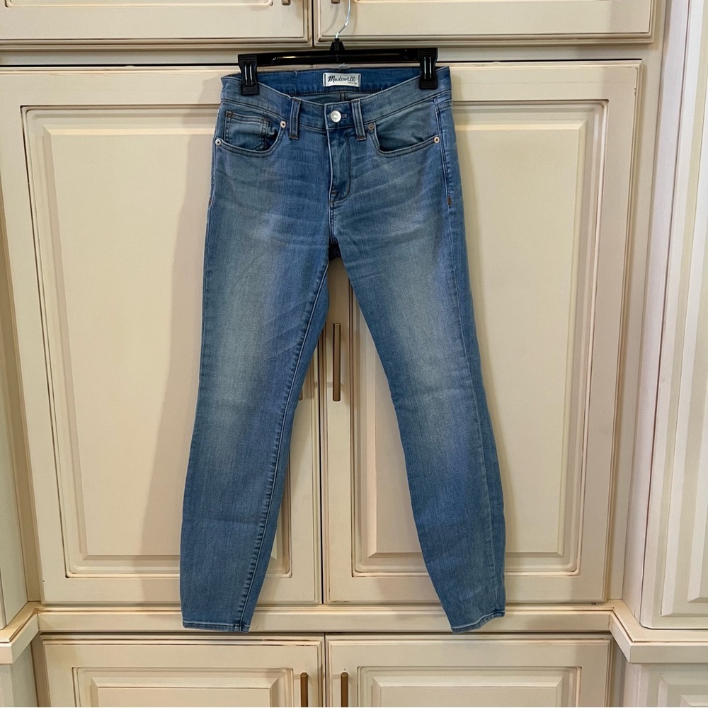 Madewell straight leg jeans